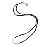 Black Day to Night Necklace in Silver