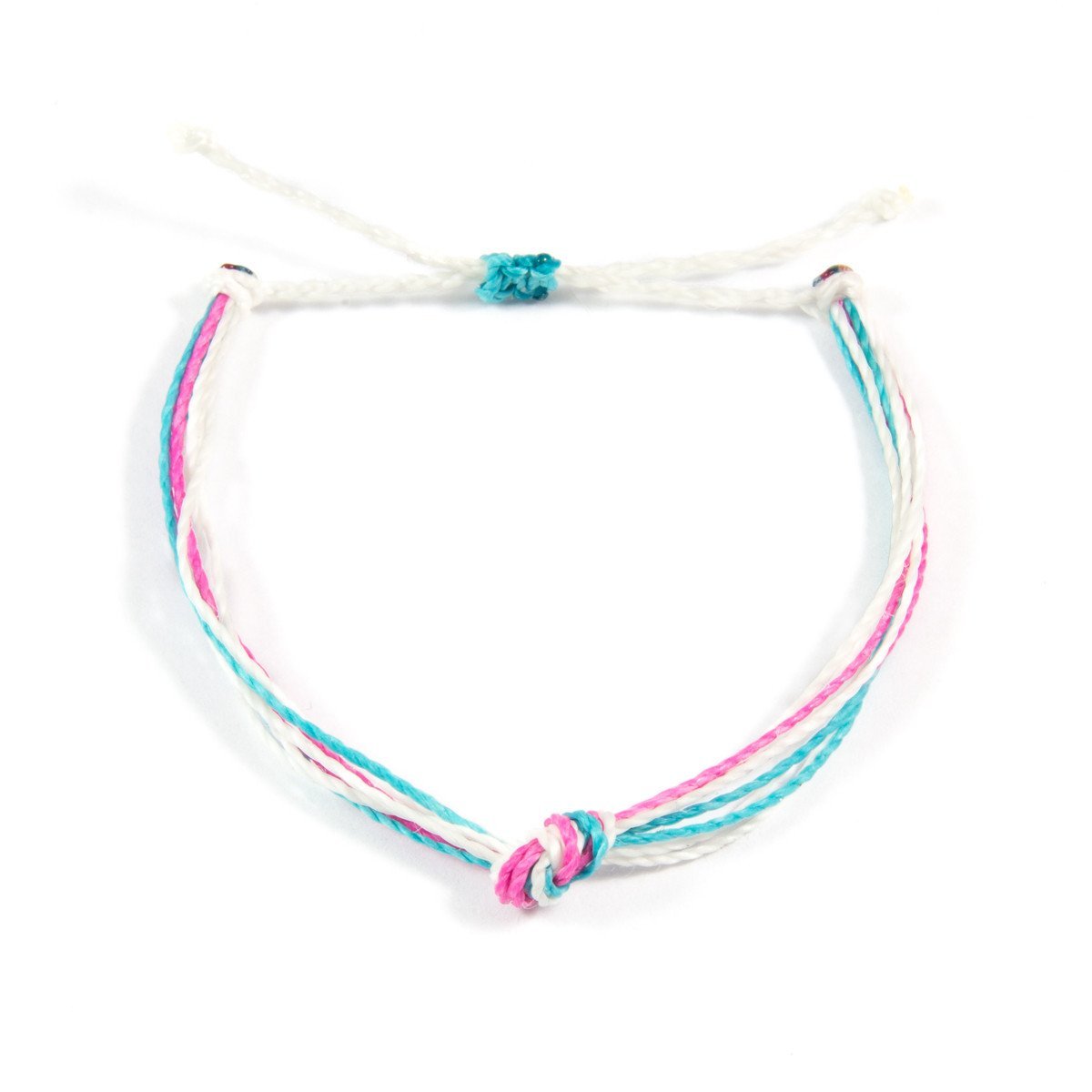 Pink, Teal & White Women's Carlos Bracelet