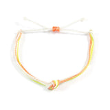 Coral, Green & White Women's Carlos Bracelet