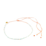 Coral & Teal Random Pattern Mermaid Necklace