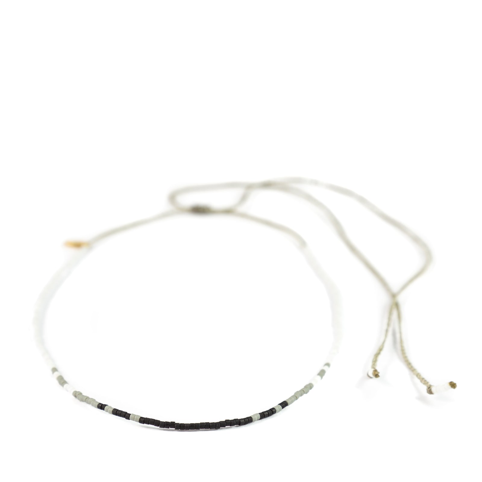 Grey & Black Ombre Mermaid Necklace