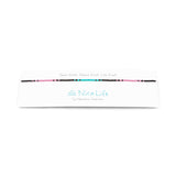 Sea Glass Teal & Pink Repeating Ombre Mermaid Necklace