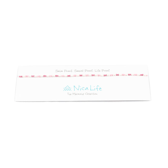 Pinks Shades of Giving Mermaid Neklace