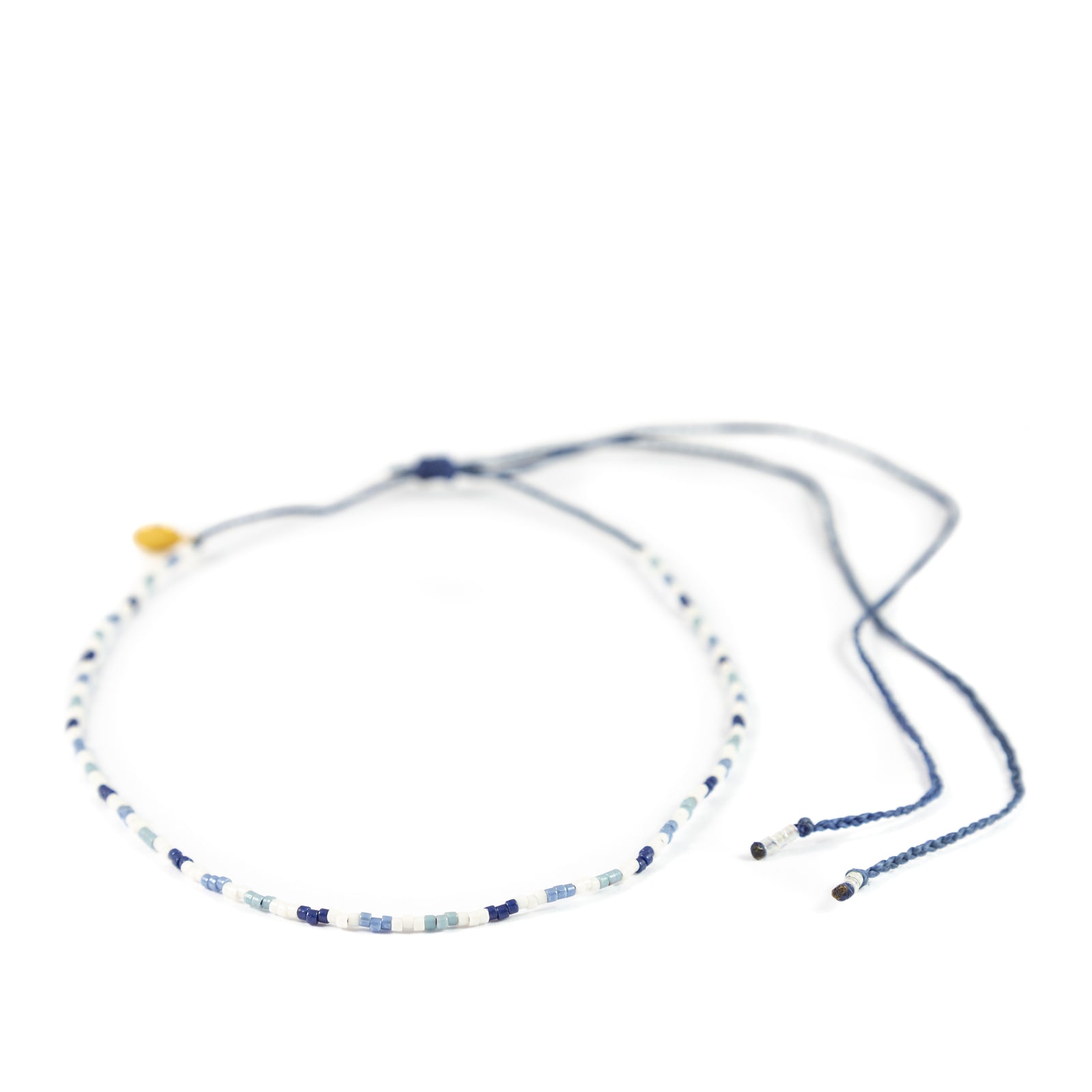 Blues Shades of Giving Pattern Mermaid Necklace