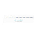 Blues Shades of Giving Pattern Mermaid Necklace