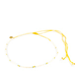 Stormy Ocean  & Sunflower Two Tone Dot Mermaid Necklace