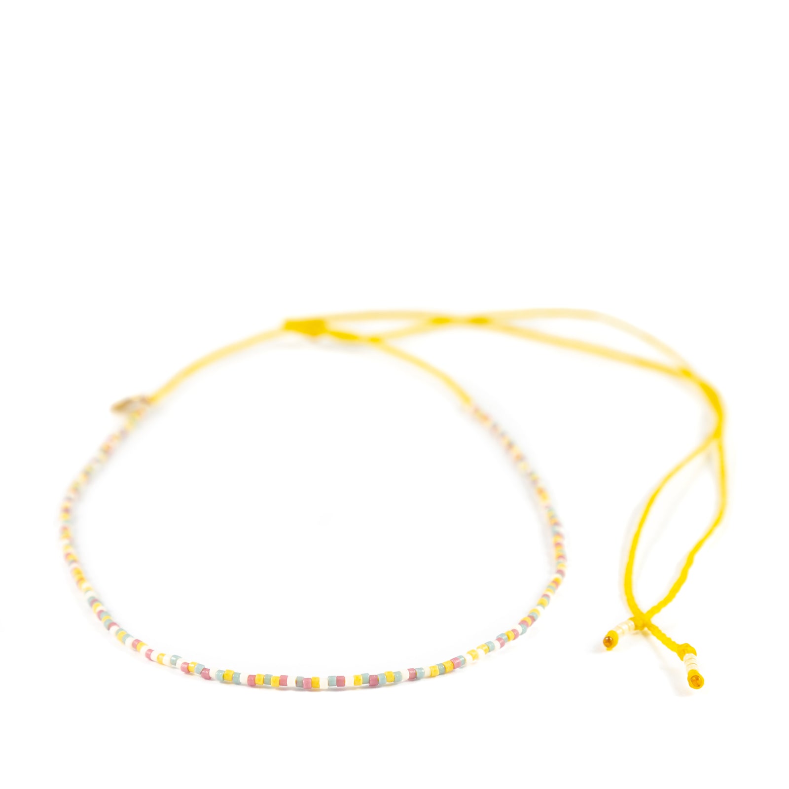 Sunfower Multi Color Random Pattern Mermaid Necklace