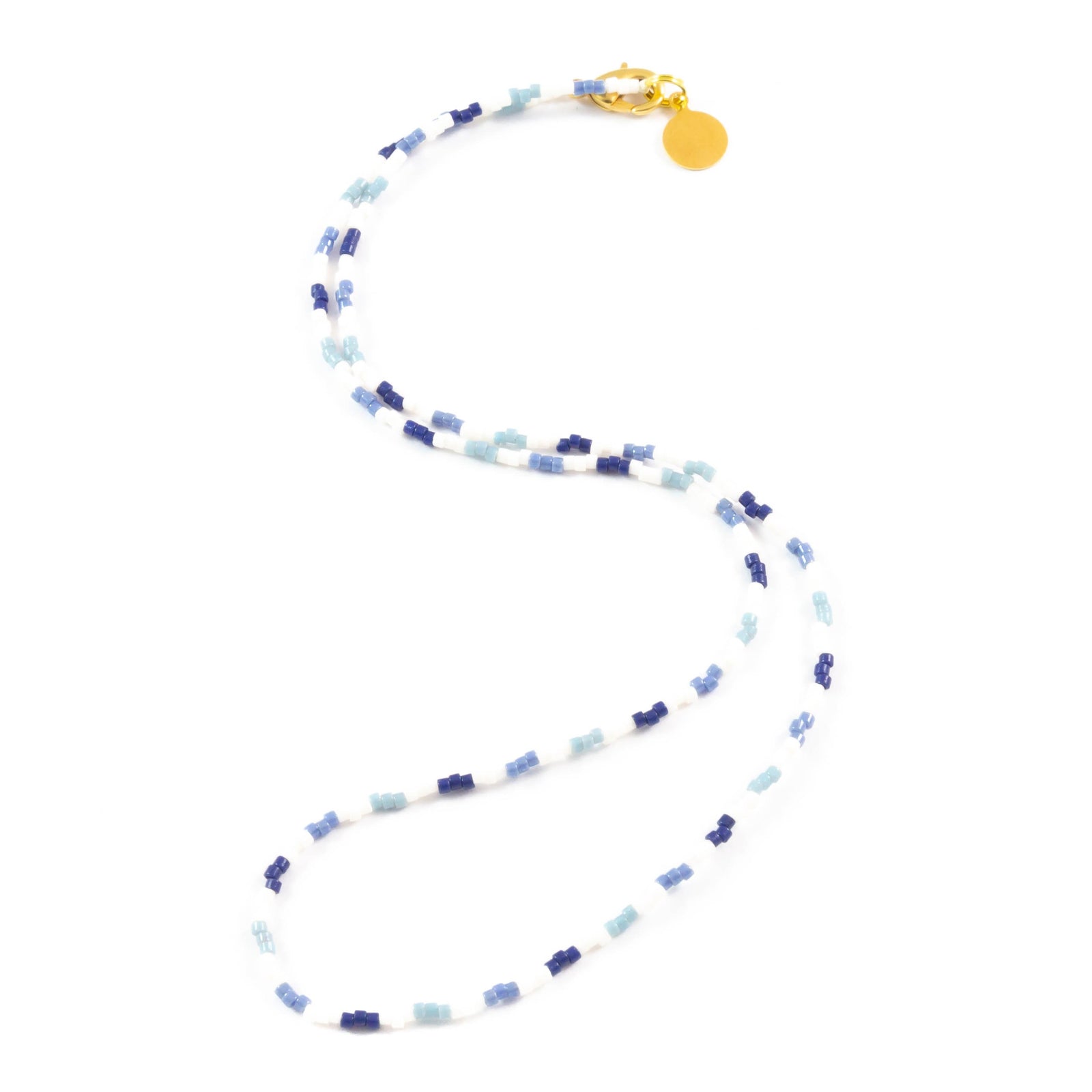 Blues Shades of Giving Wanderlust Necklace