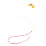 Pinks Day at the Beach Wanderlust Necklace