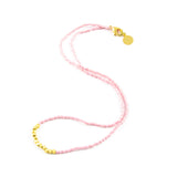 Blush Day to Night Necklace in Gold