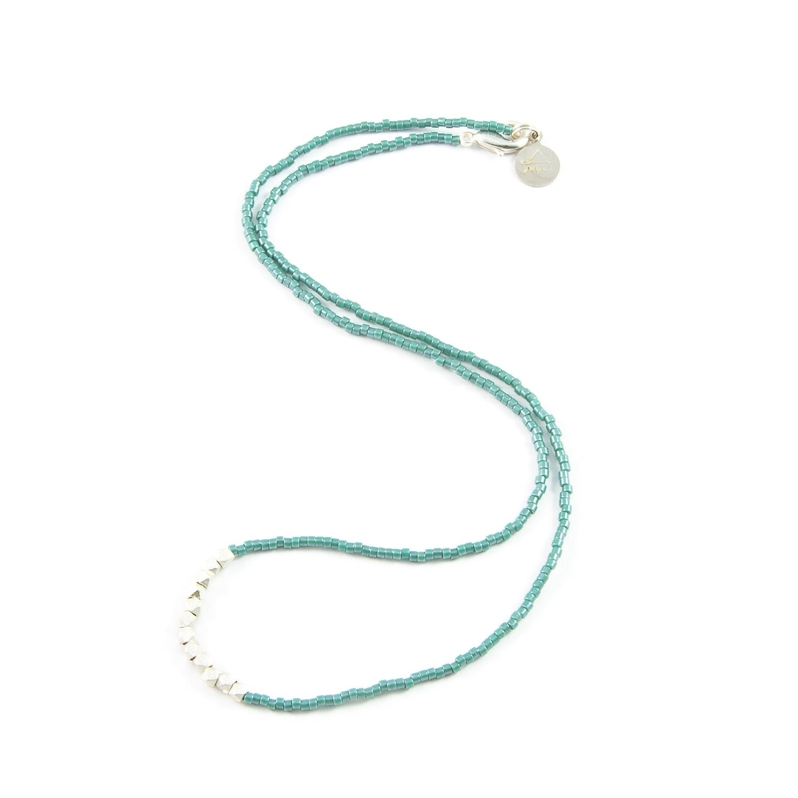 Secret Garden Day to Night Necklace in Silver