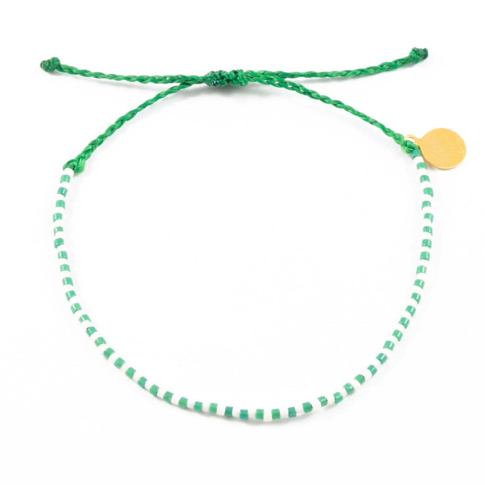 Fern Alternating Beaded Bracelet