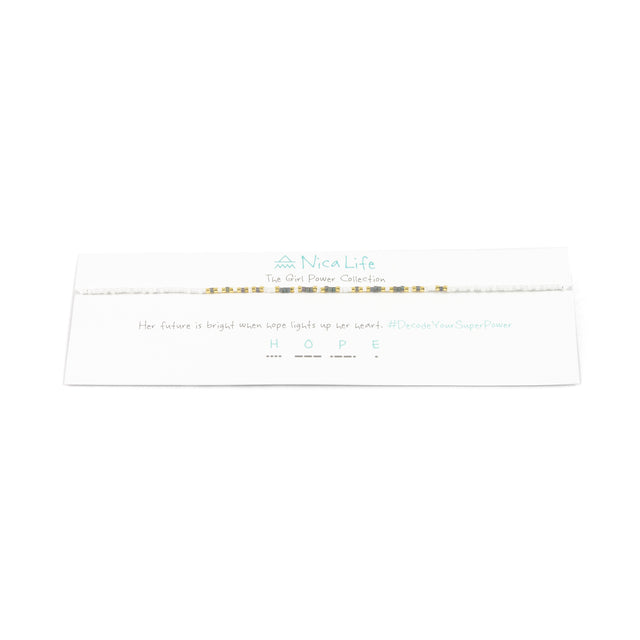 HOPE Mermaid Choker in Denim