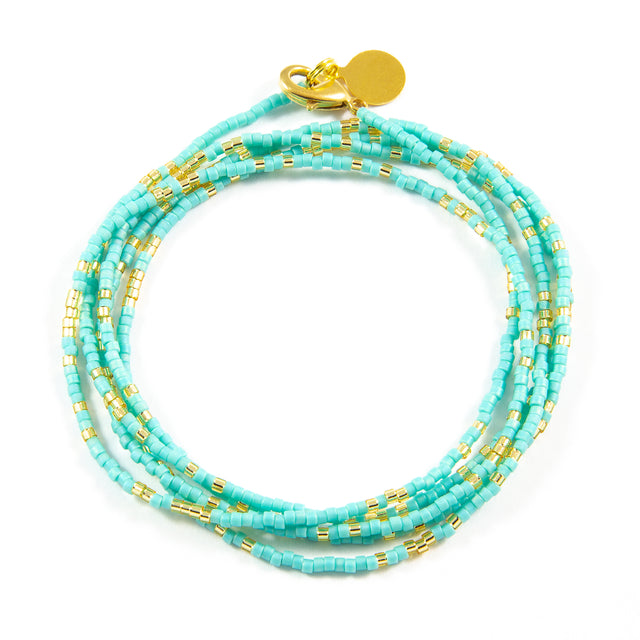 Teal & Bright Gold Multiway
