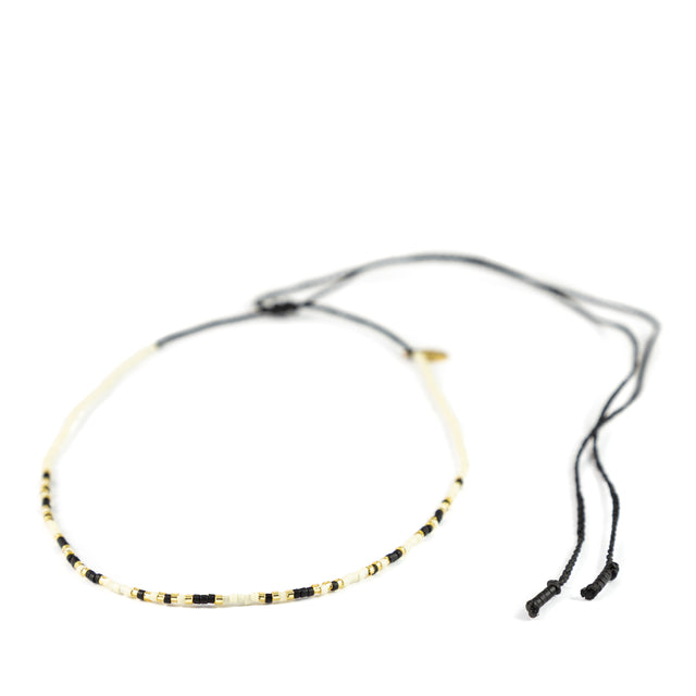 Matte Black COURAGE Choker