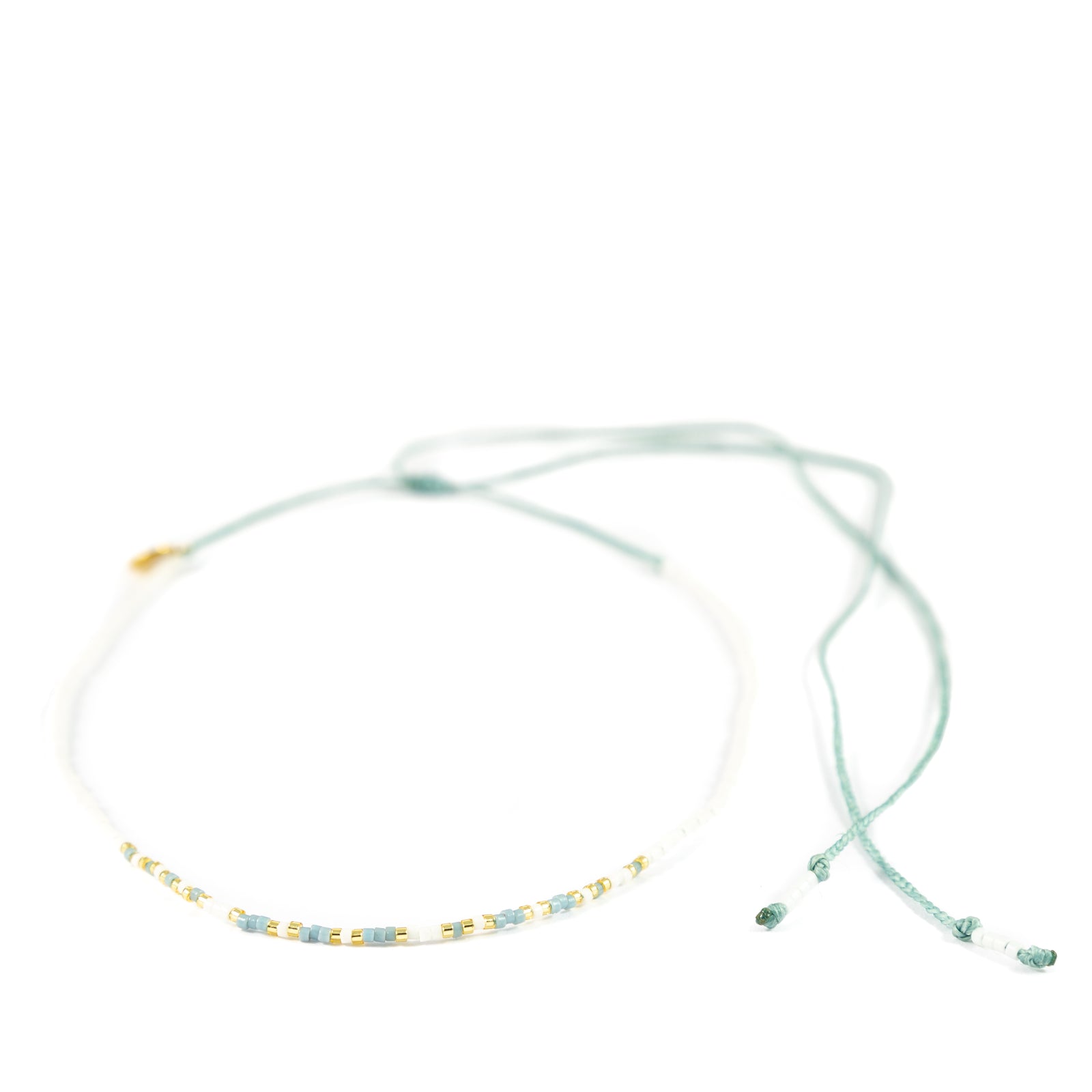 Stormy Ocean HOPE Morse Code Choker