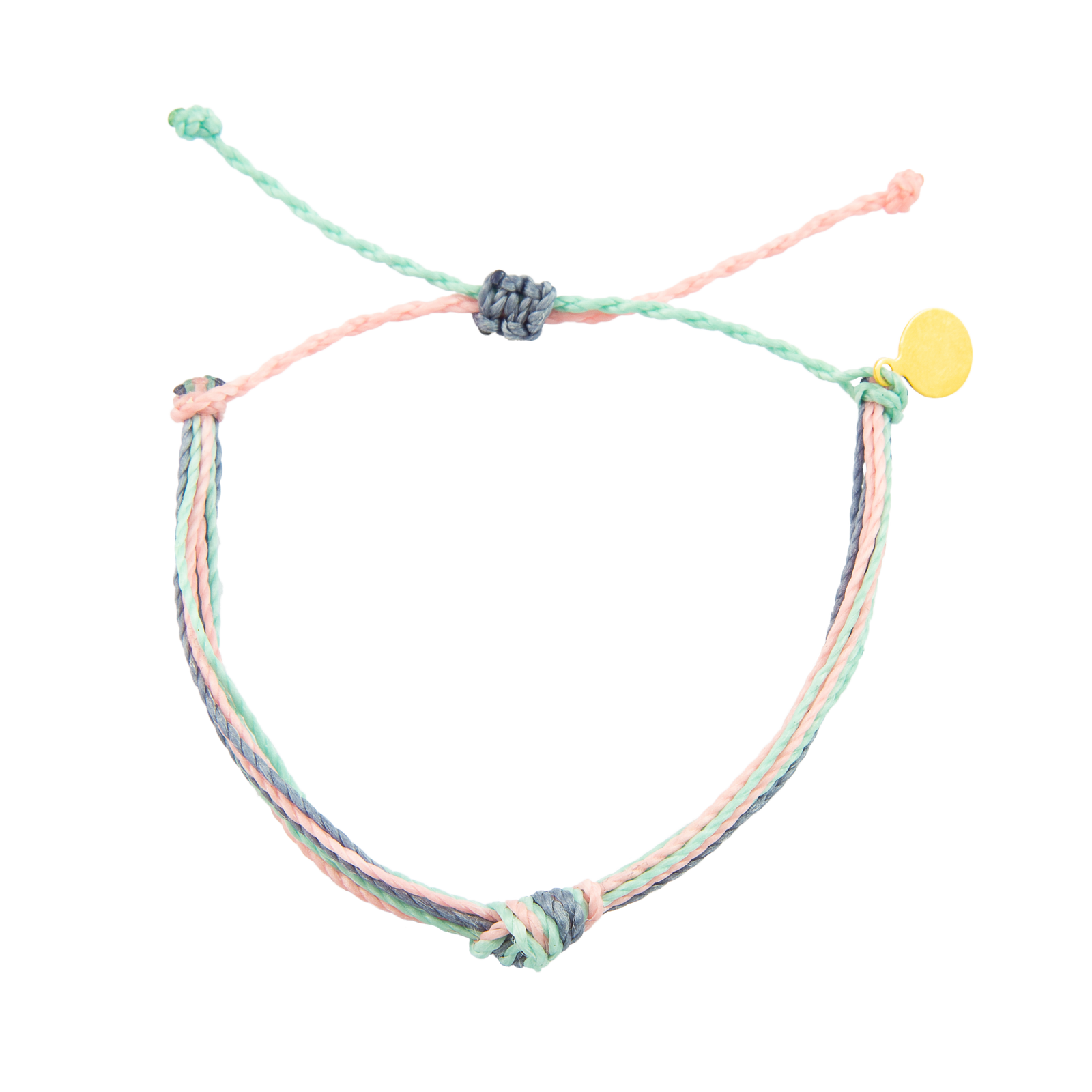 Cucumber, Denim, & Soft Pink Carlos Bracelet