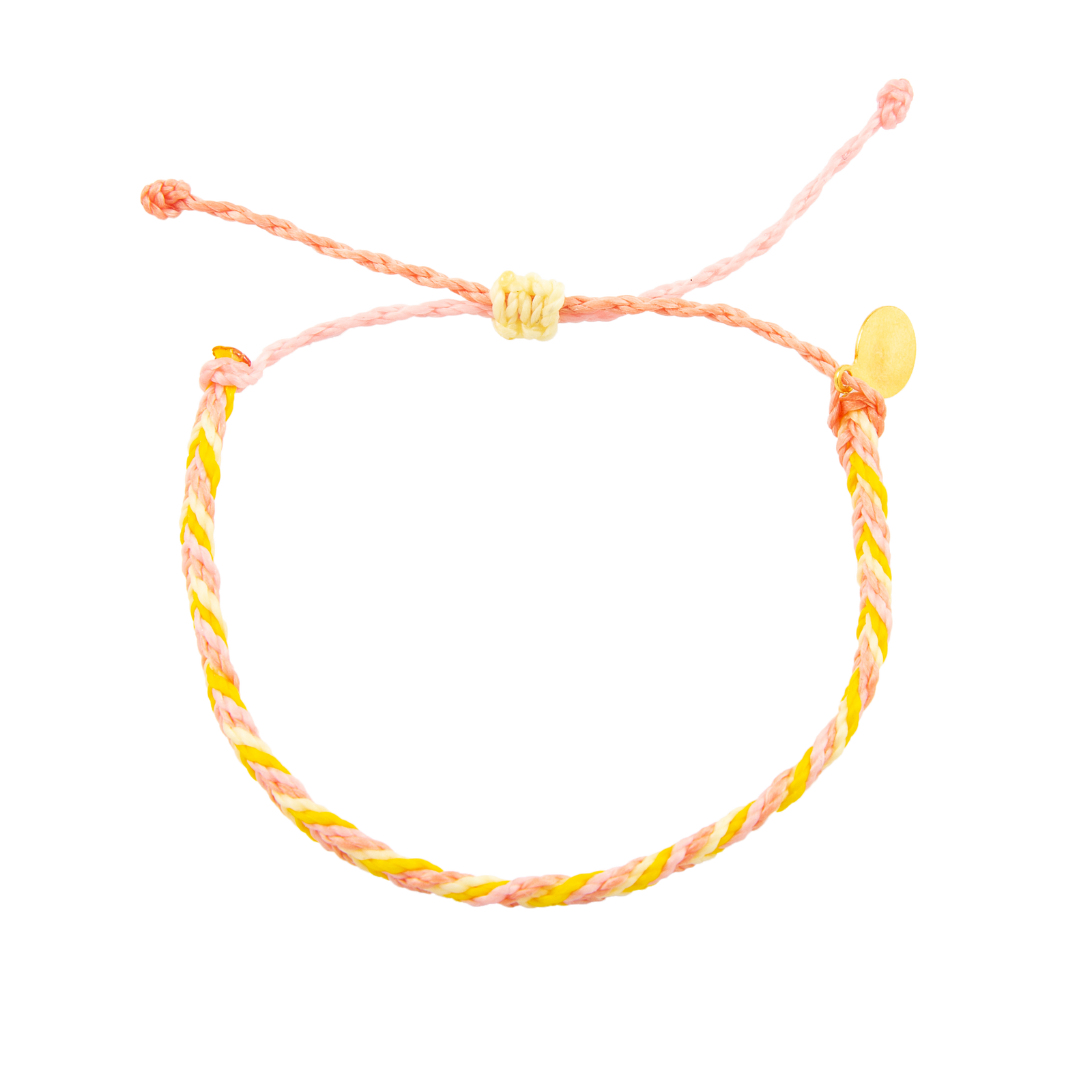 Pink Lemonade Chevron Education Bracelet