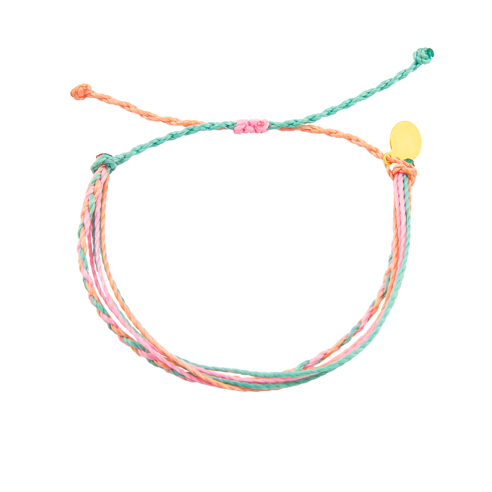 Watermelon Spritz Braided Education Bracelet