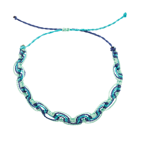 Blues Nica Wave Anklet