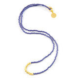 Navy Blue Day to Night Necklace
