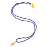 Navy Blue Tribal Arrow Tiny Charm