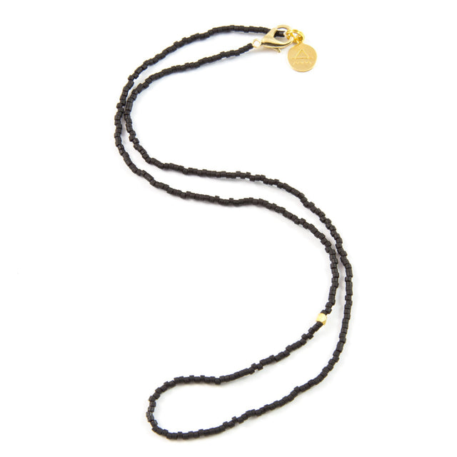 Black One of a Kind Necklace