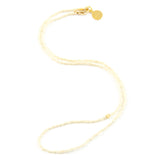 Cream One of A Kind Necklace