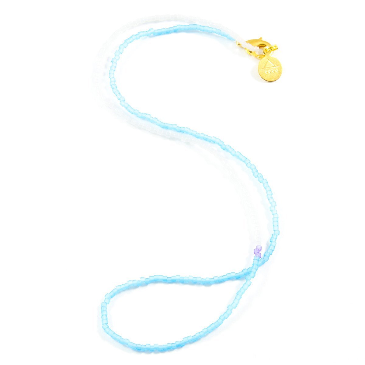 Sea Gass Aqua Asymmetrical Necklace