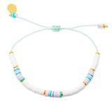 Pink & Teals Cali Surfer Bracelet