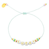 LUCKY Wear Your Heart Bracelet in Cucumber