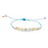 WORTHY Wear Your Heart Bracelet in Teal