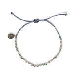 Dessert Sunset & Silver Bead Alternating Bracelet