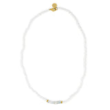 Aquamarine & Gold Intention Necklace