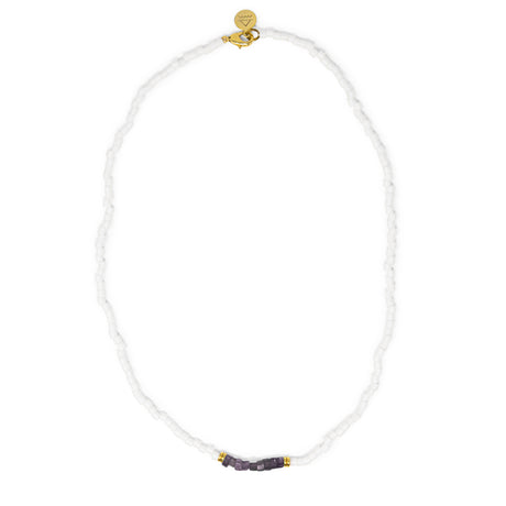 Iolite & Gold Intention Necklace