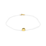 White & Gold Shell Necklace