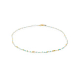 Playa & Gold Bead Necklace