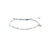 Dessert Sunset & Silver Bead Bracelet