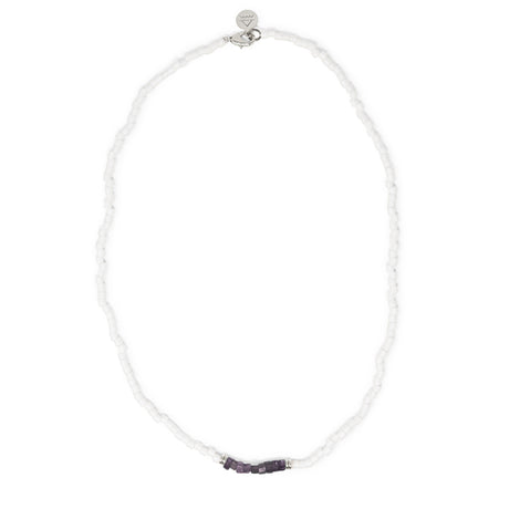 Iolite & Silver Intention Necklace