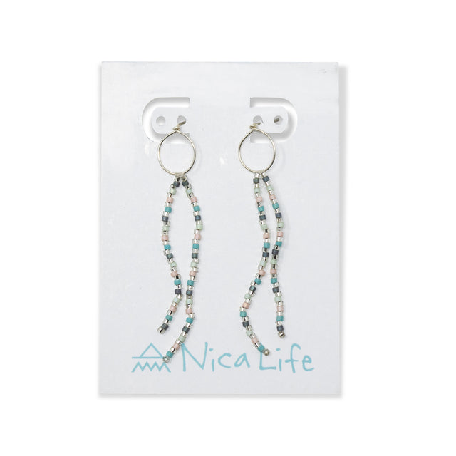 Desert Sunset w/ Silver Surfer Dangles