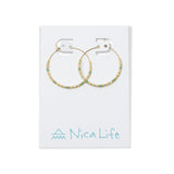 Sorbet Shop Gold Hoops