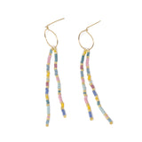 Field of Flowers - Surfer Dangles,Wildflower Colors in Gold
