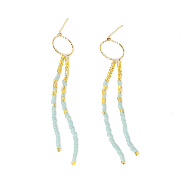 Cucumber - Surfer Dangles,Wildflower Colors in Gold