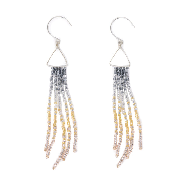 Rose Gold & Silver - Holiday at the Sea Dangles