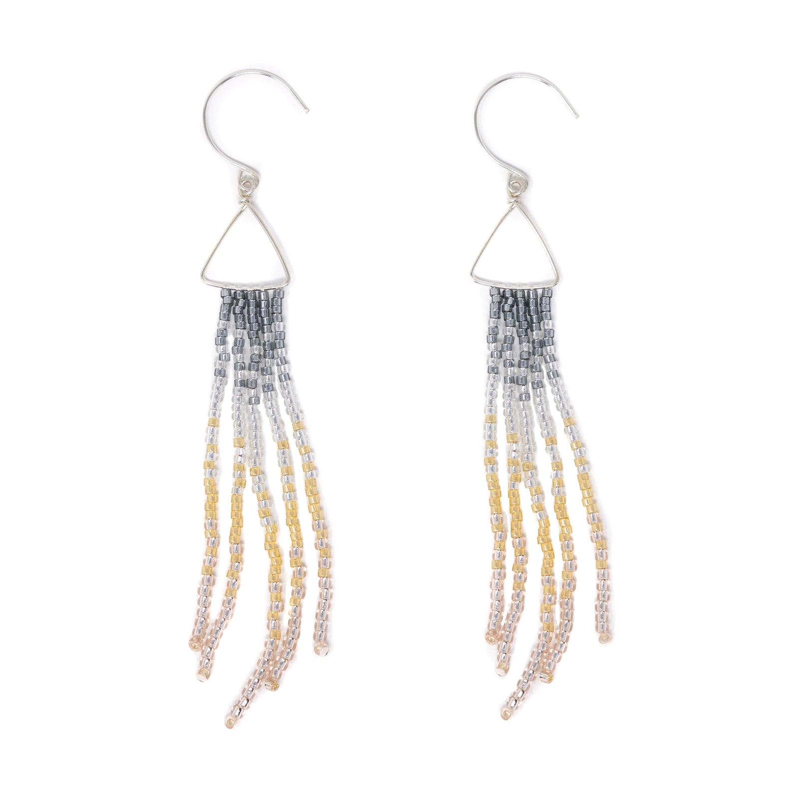 Rose Gold & Silver - Holiday at the Sea Dangles