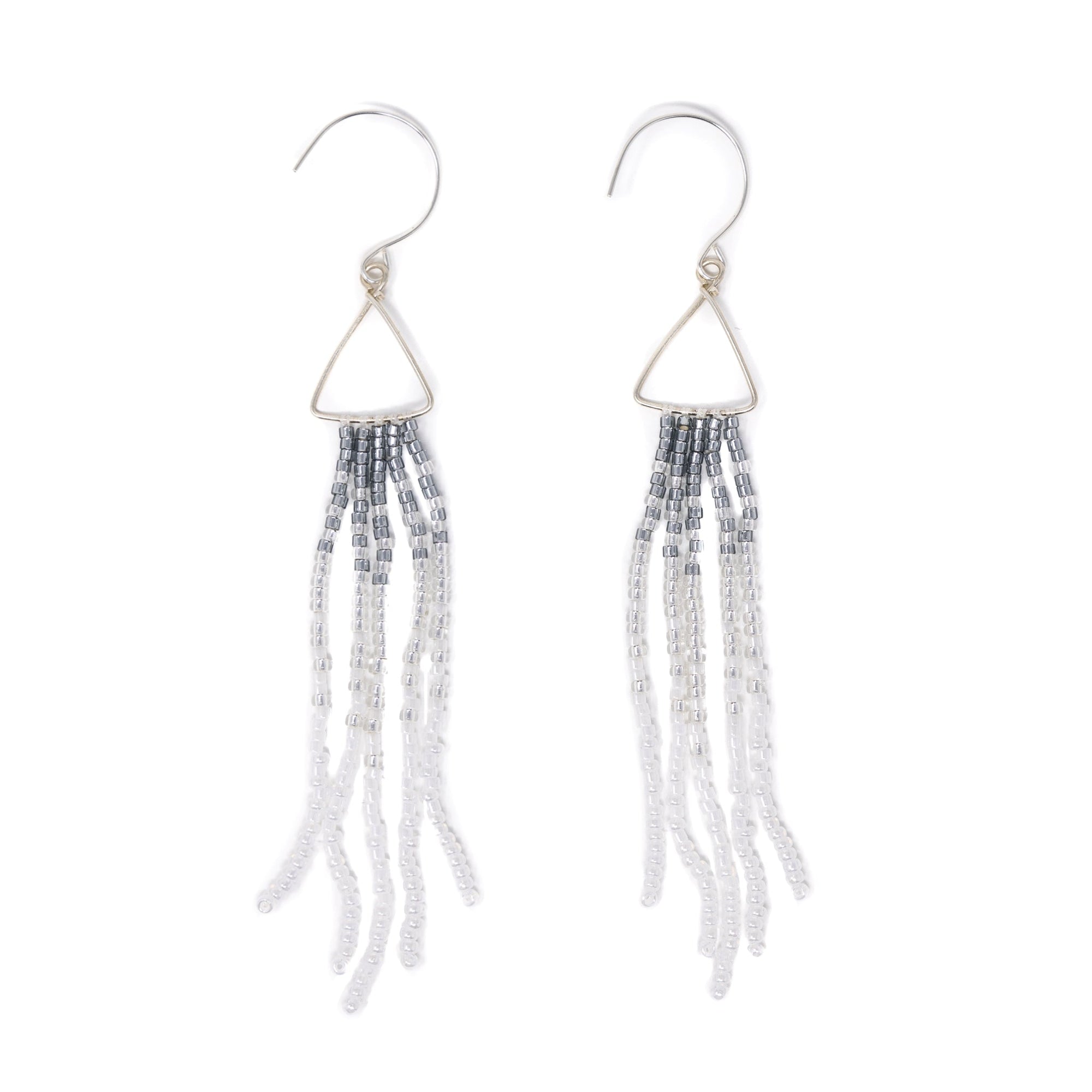 White & Silver - Holiday at the Sea Dangles