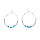 Blues & Silver - Holiday at the Sea Hoops