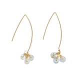 Aquamarine - Intention & Healing Earrings in Gold