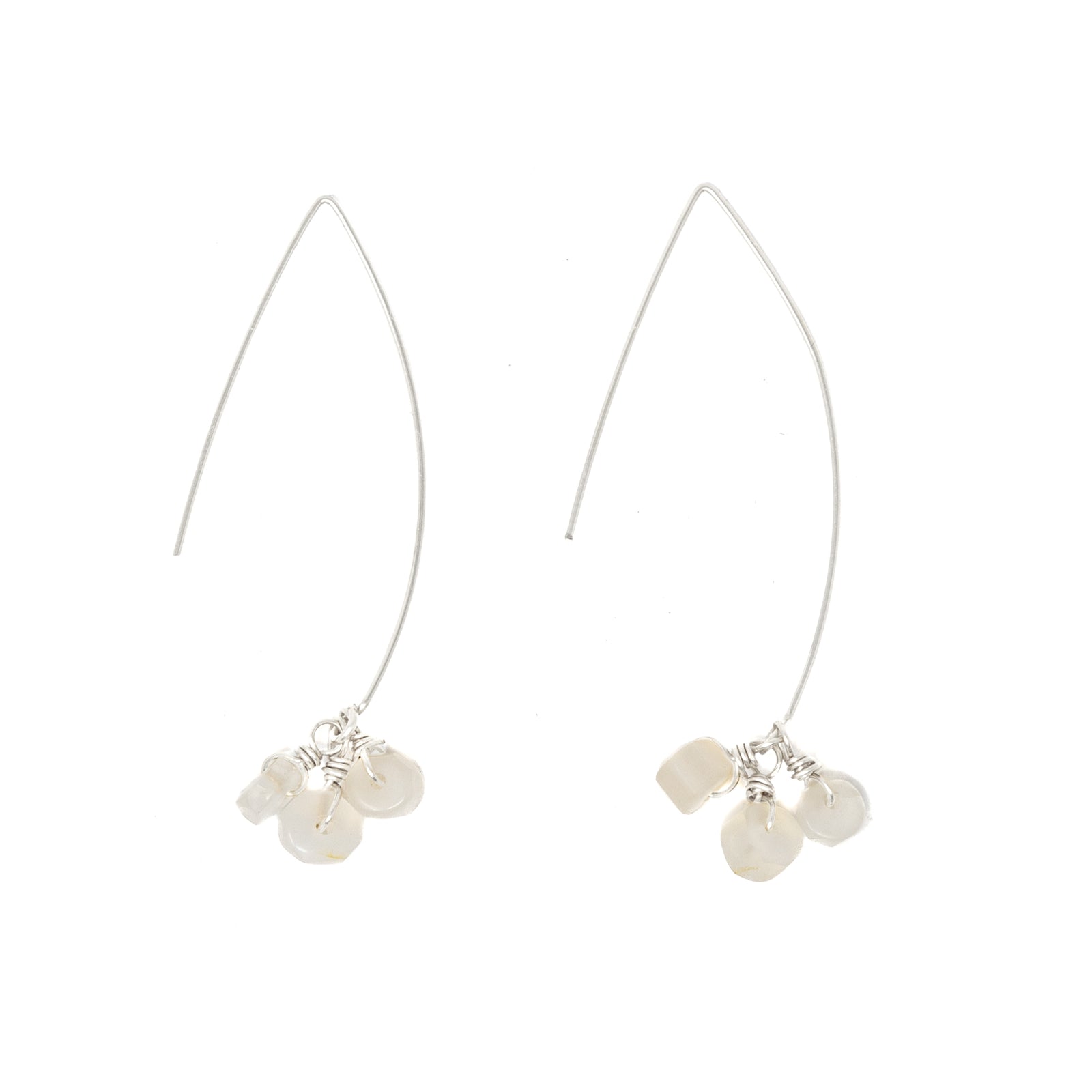 Moonstone - Intention & Healing Earrings in Silver