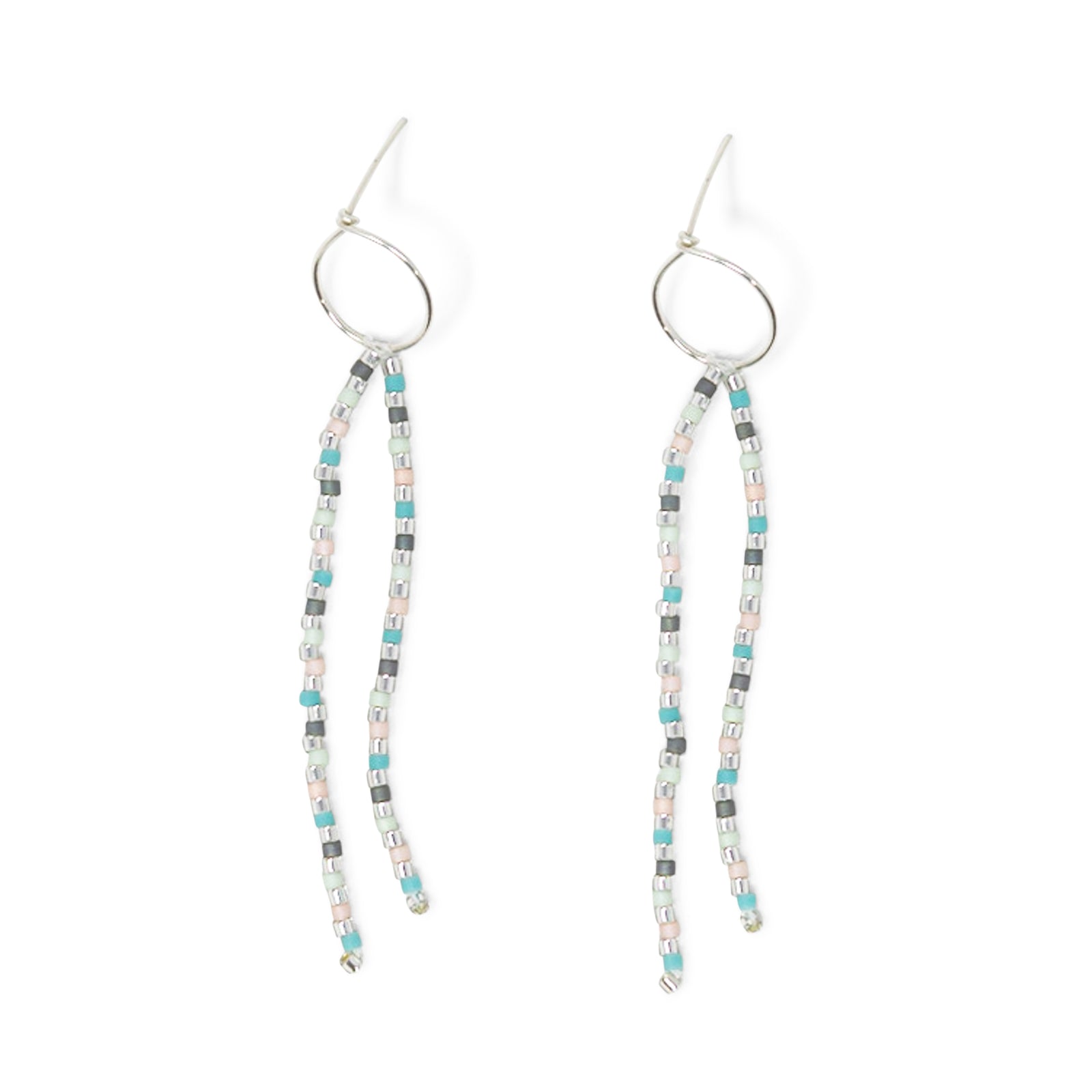 Desert Sunset w/ Silver Surfer Dangles